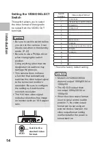 Preview for 14 page of Hitachi VZ-HD3600A User Manual