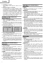 Preview for 8 page of Hitachi W 4YD Handling Instructions Manual