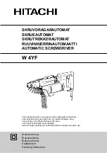 Hitachi W 4YF Handling Instructions Manual preview