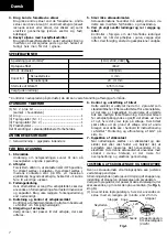 Preview for 8 page of Hitachi W 4YF Handling Instructions Manual