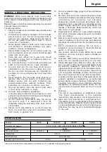 Preview for 8 page of Hitachi W 6V3 Handling Instructions Manual