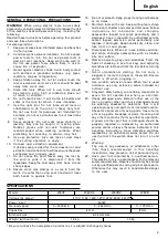 Предварительный просмотр 8 страницы Hitachi W 6V3 Handling Instructions Manual