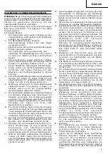 Предварительный просмотр 12 страницы Hitachi W 6V3 Handling Instructions Manual