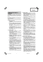 Preview for 9 page of Hitachi W 6V4 Handling Instructions Manual