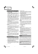 Предварительный просмотр 12 страницы Hitachi W 6V4 Handling Instructions Manual