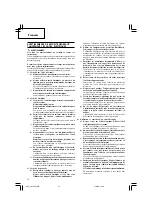 Предварительный просмотр 14 страницы Hitachi W 6V4 Handling Instructions Manual