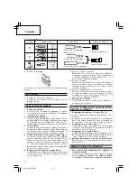 Предварительный просмотр 16 страницы Hitachi W 6V4 Handling Instructions Manual