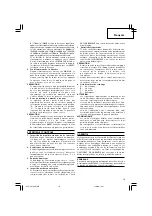 Предварительный просмотр 17 страницы Hitachi W 6V4 Handling Instructions Manual