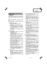 Предварительный просмотр 19 страницы Hitachi W 6V4 Handling Instructions Manual