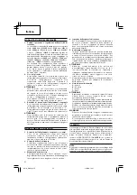 Предварительный просмотр 22 страницы Hitachi W 6V4 Handling Instructions Manual