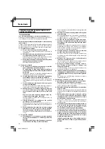 Предварительный просмотр 24 страницы Hitachi W 6V4 Handling Instructions Manual