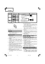 Предварительный просмотр 36 страницы Hitachi W 6V4 Handling Instructions Manual