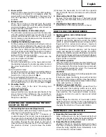 Preview for 7 page of Hitachi W 6VB Handling Instructions Manual