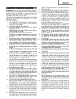 Preview for 9 page of Hitachi W 6VB Handling Instructions Manual