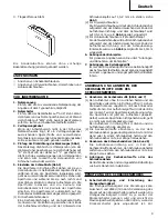 Preview for 11 page of Hitachi W 6VB Handling Instructions Manual