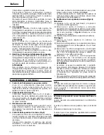 Preview for 20 page of Hitachi W 6VB Handling Instructions Manual