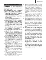 Preview for 21 page of Hitachi W 6VB Handling Instructions Manual