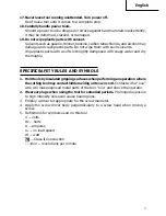 Preview for 7 page of Hitachi W 6VB2 Instruction And Safety Manual