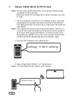 Preview for 10 page of Hitachi W100 Owner'S Manual