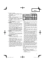 Preview for 37 page of Hitachi WF 4H2 Handling Instructions Manual