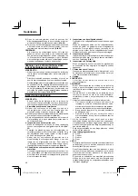 Preview for 48 page of Hitachi WF 4H2 Handling Instructions Manual