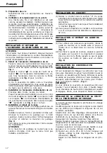 Preview for 18 page of Hitachi WF 4V Handling Instructions Manual