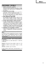 Preview for 25 page of Hitachi WF 4V Handling Instructions Manual