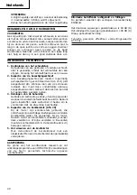 Preview for 30 page of Hitachi WF 4V Handling Instructions Manual