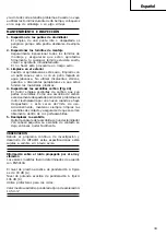 Preview for 35 page of Hitachi WF 4V Handling Instructions Manual