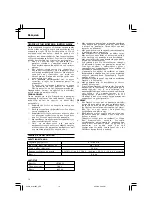 Предварительный просмотр 20 страницы Hitachi WH 10DCL Handling Instructions Manual