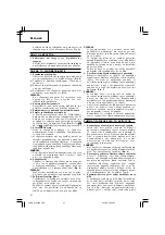 Предварительный просмотр 22 страницы Hitachi WH 10DCL Handling Instructions Manual