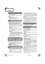 Предварительный просмотр 34 страницы Hitachi WH 10DCL Handling Instructions Manual