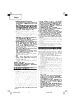 Предварительный просмотр 38 страницы Hitachi WH 10DCL Handling Instructions Manual