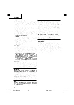 Предварительный просмотр 54 страницы Hitachi WH 10DCL Handling Instructions Manual