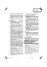 Предварительный просмотр 61 страницы Hitachi WH 10DCL Handling Instructions Manual