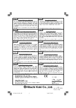 Предварительный просмотр 72 страницы Hitachi WH 10DCL Handling Instructions Manual