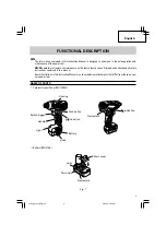 Preview for 9 page of Hitachi WH 10DFL 2 Safety Instructions And Instruction Manual