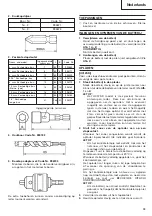 Preview for 39 page of Hitachi WH 12DAF Handling Instructions Manual