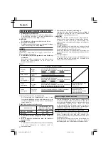 Preview for 22 page of Hitachi WH 12DAF2 Handling Instructions Manual