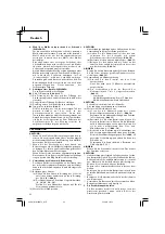 Preview for 24 page of Hitachi WH 12DAF2 Handling Instructions Manual