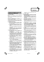 Preview for 51 page of Hitachi WH 12DAF2 Handling Instructions Manual