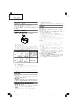 Preview for 76 page of Hitachi WH 12DAF2 Handling Instructions Manual