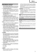 Preview for 37 page of Hitachi WH 12DK Handling Instructions Manual