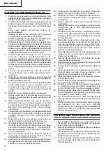 Preview for 38 page of Hitachi WH 12DK Handling Instructions Manual