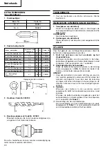 Preview for 40 page of Hitachi WH 12DK Handling Instructions Manual