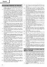 Preview for 46 page of Hitachi WH 12DK Handling Instructions Manual