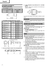 Preview for 48 page of Hitachi WH 12DK Handling Instructions Manual