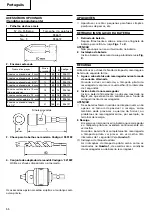 Preview for 56 page of Hitachi WH 12DK Handling Instructions Manual