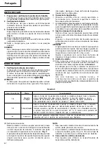 Preview for 58 page of Hitachi WH 12DK Handling Instructions Manual