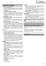 Preview for 61 page of Hitachi WH 12DK Handling Instructions Manual